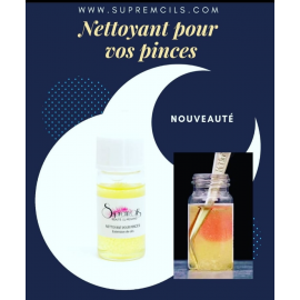 Produit nettoyant pour pinces extension de cils